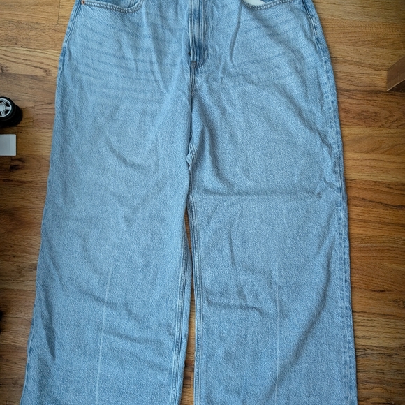 Abercrombie & Fitch Denim - Abercrombie & Fitch Light Blue High Rise Jeans